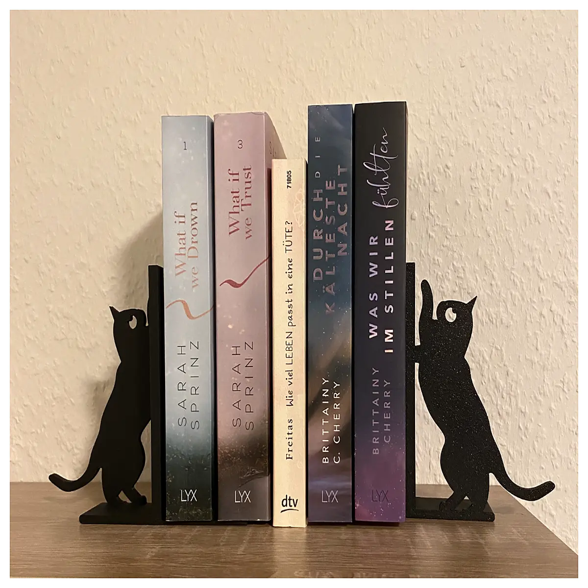 duty bookends for home office metal book supports shelf organizers non slip desk accessories