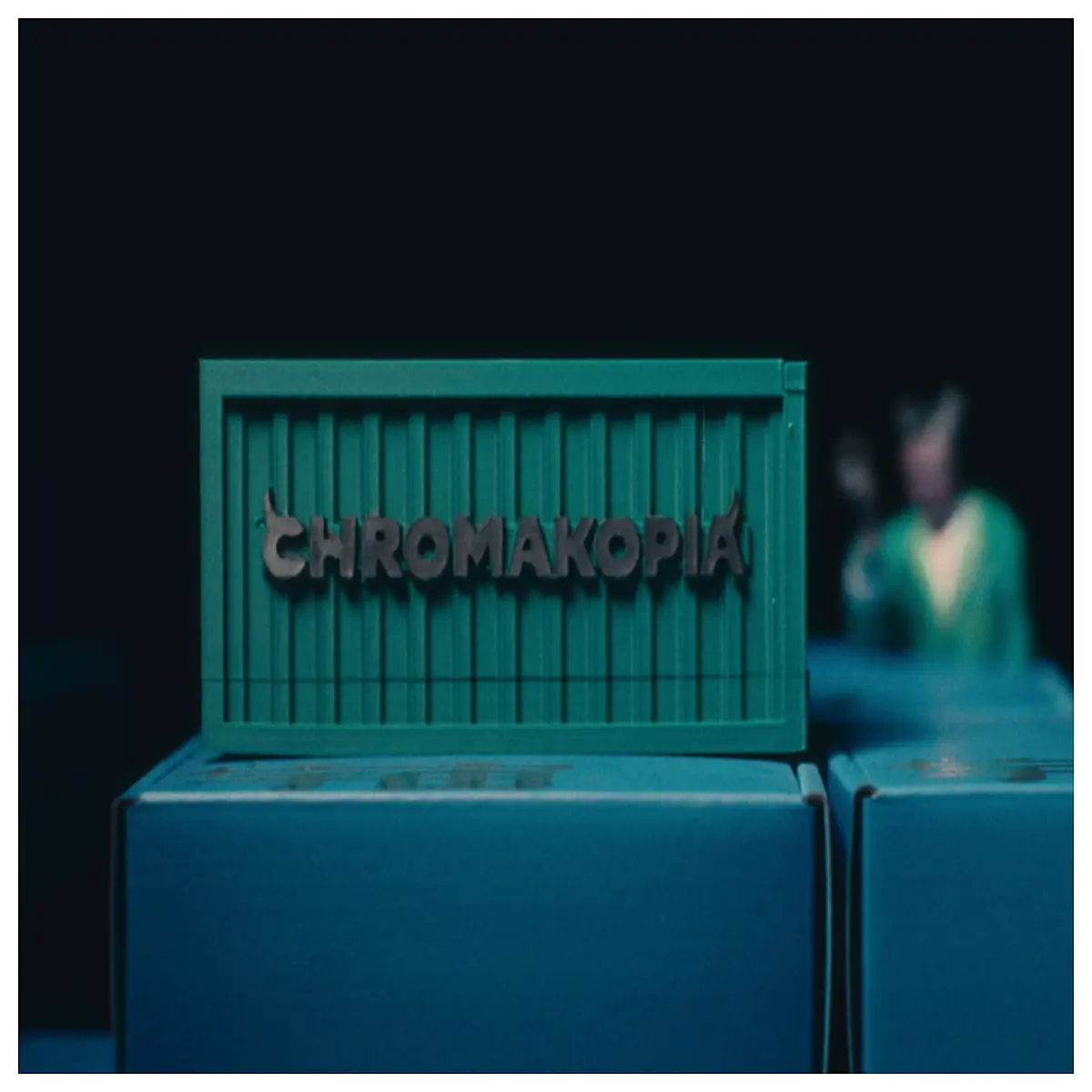 chromakopia mini container storage box aesthetic desk organizer small plastic crate for accessories