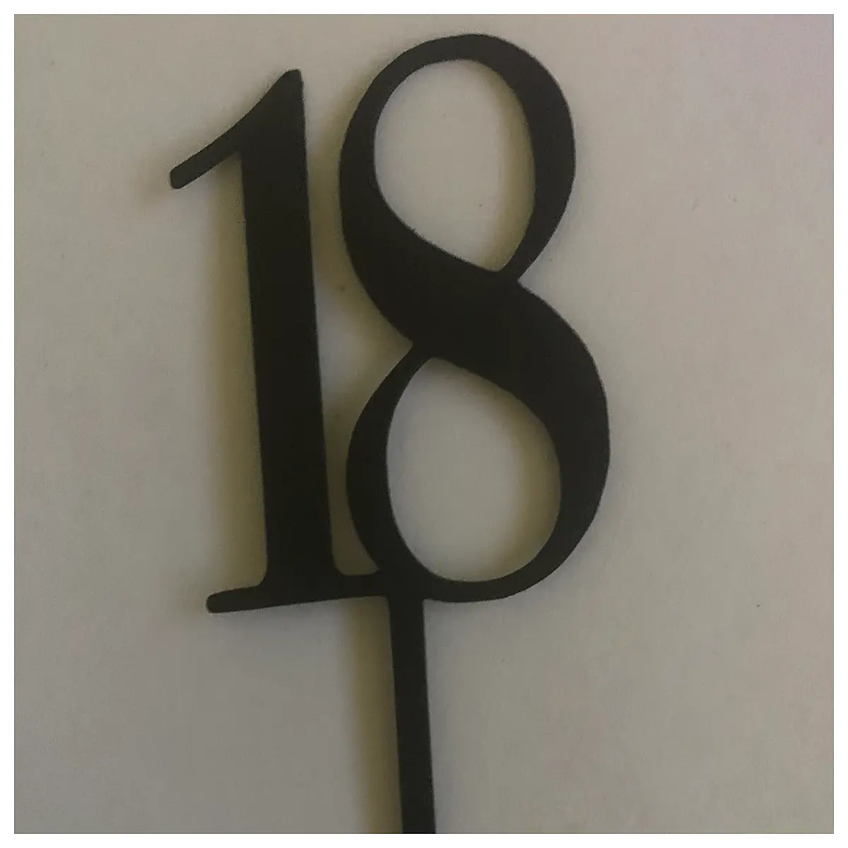 18th birthday cake topper girl boy adult milestone party decorations centerpieces