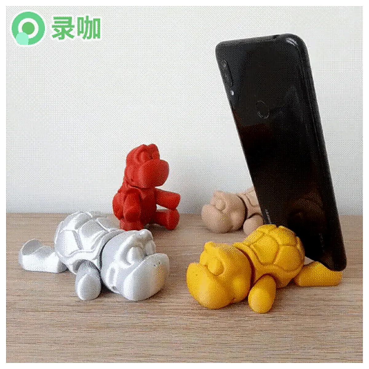 cute phone holder for desk animal shaped mobile phone dock non slip tablet support accessory