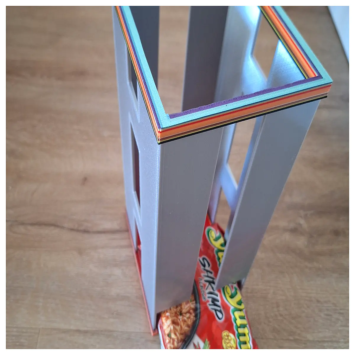 automatic instant noodle dispenser machine for vending snack food portion control