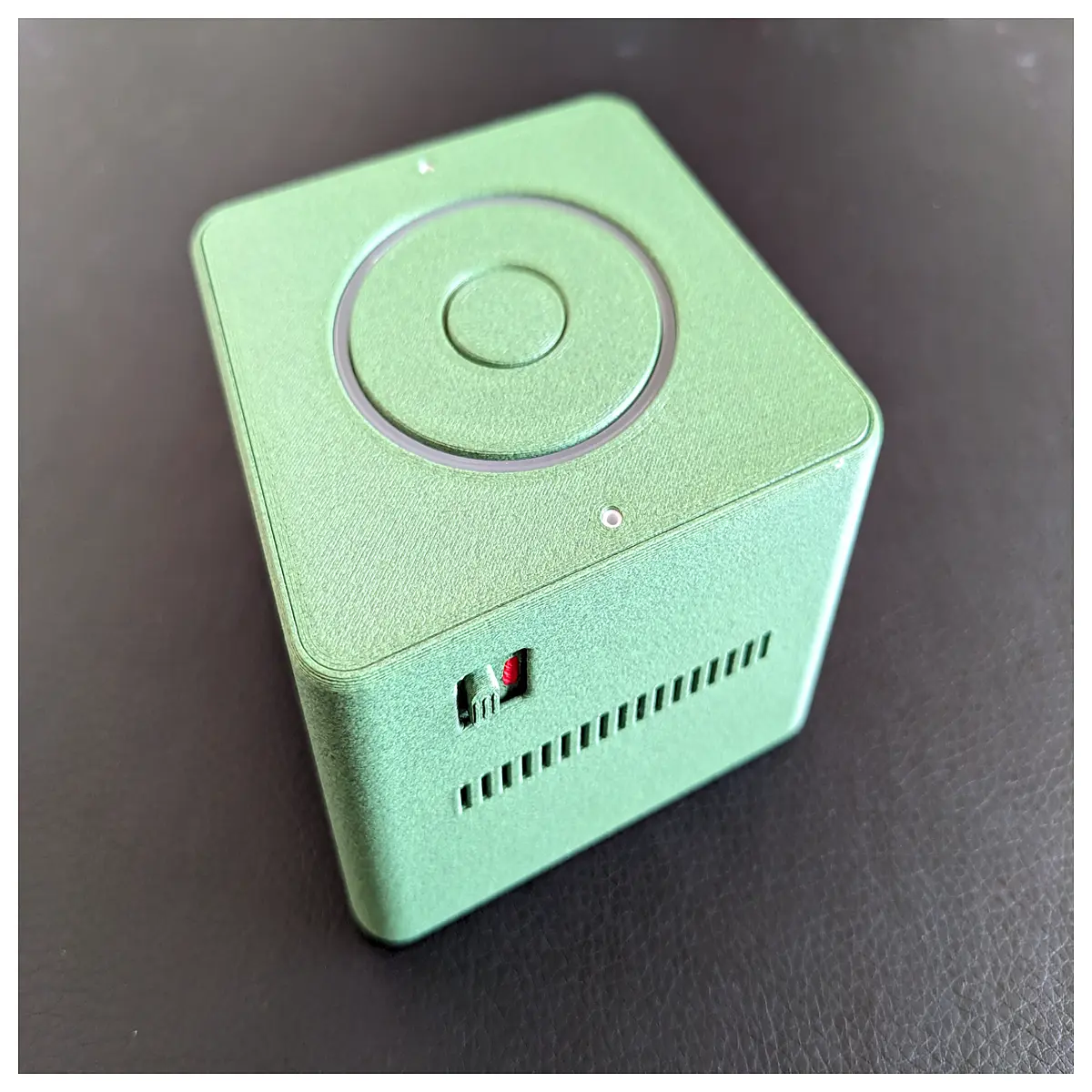 home assistant voice preview 40mm speaker housing case shell replacement custom audio enclosure