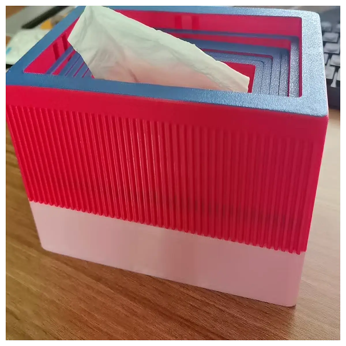 weighted lid tissue box holder for sofa coffee table anti tip base cover