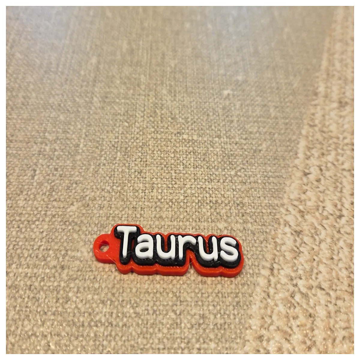 taurus zodiac keychain men women stainless steel gold charm pendant birthday anniversary astrological sign lover