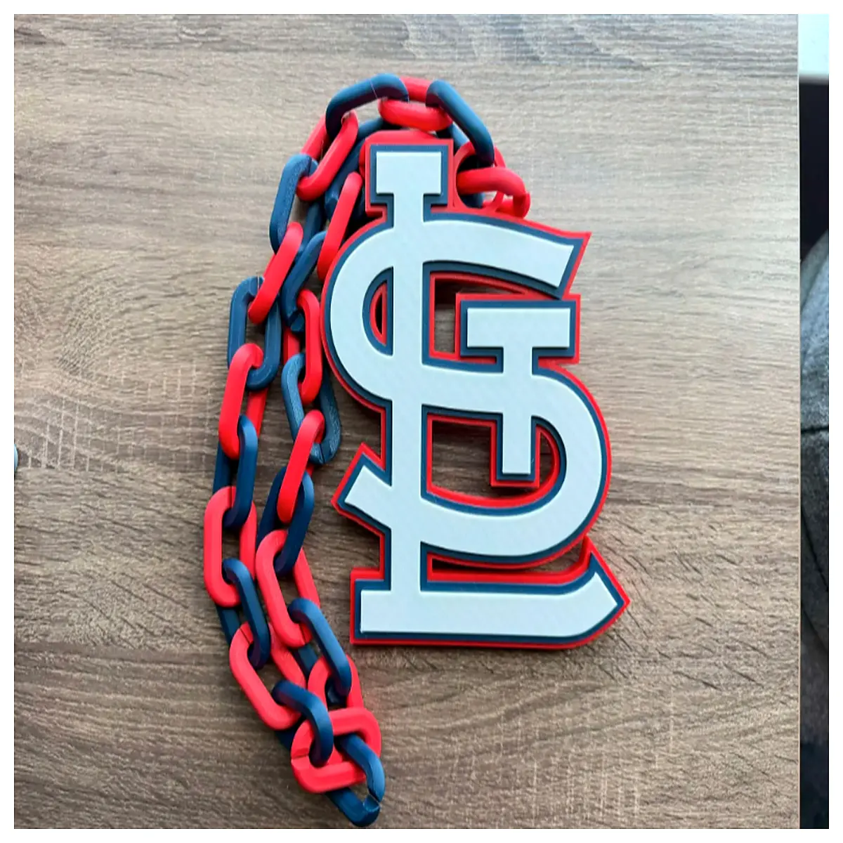 st cardinals necklace pendant large jewelry for fans