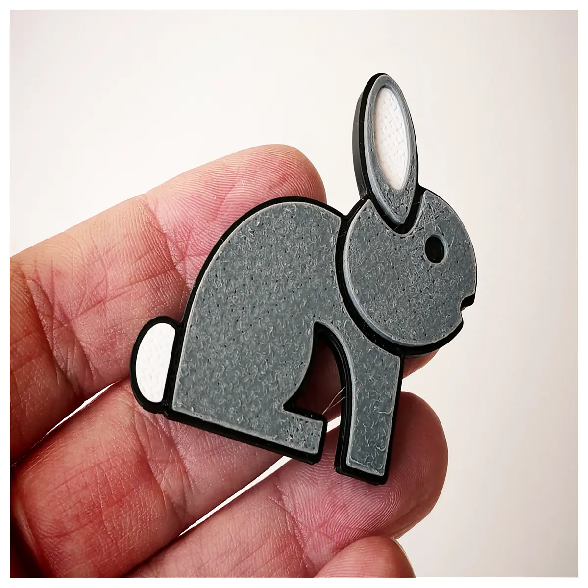 cute magnetic bunny rabbit fridge magnet for kids cute animal kitchen decor gift