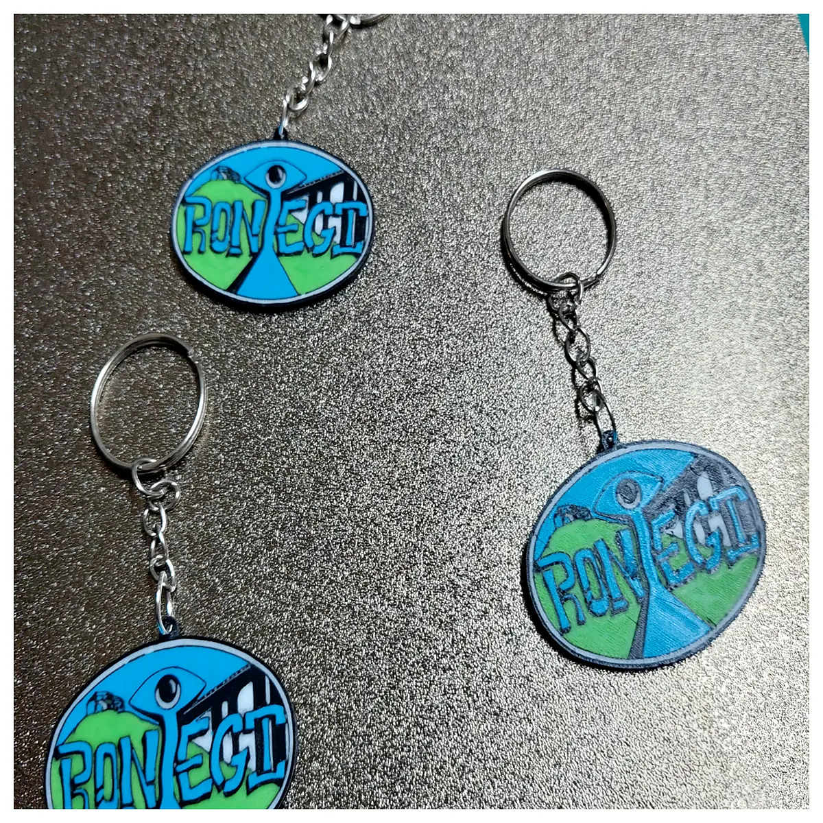 cute cartoon character keychain for bags durable metal mascot pendant funny animal charm kids and students