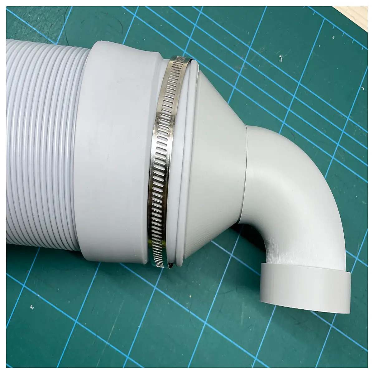 dn100 to dn50 hose reducer coupling adapter flexible connector pipe fitting industrial plumbing