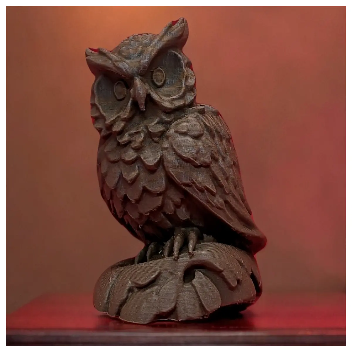 wisdom owl figurine mystical decor scholars