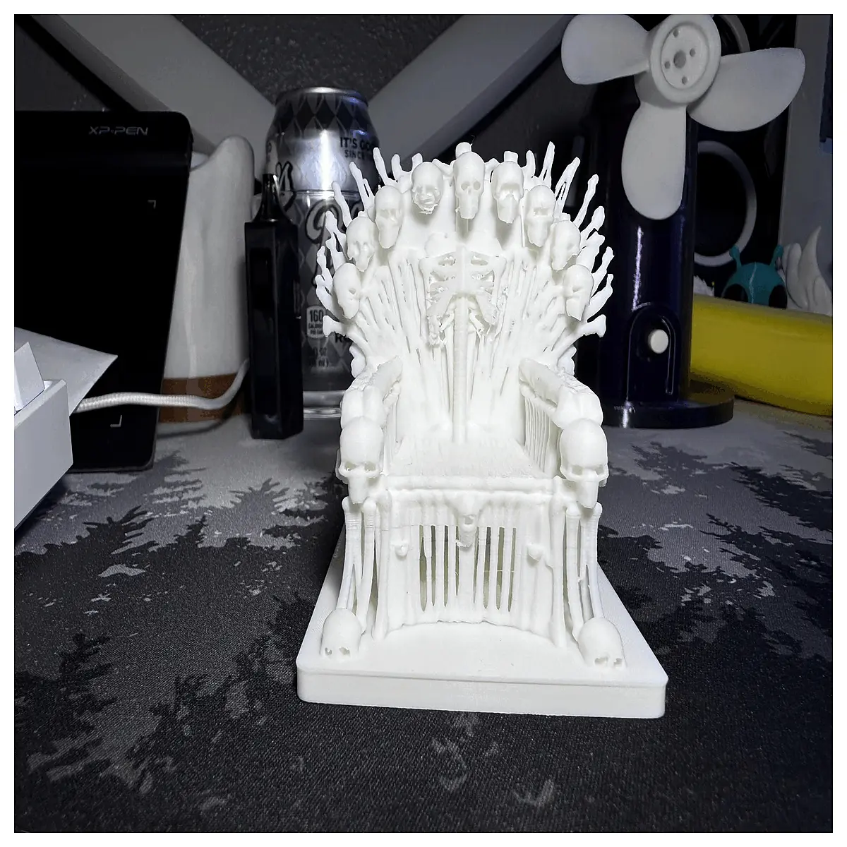 bone throne prop skeleton chair decoration dark fantasy furniture gothic home decor centerpiece