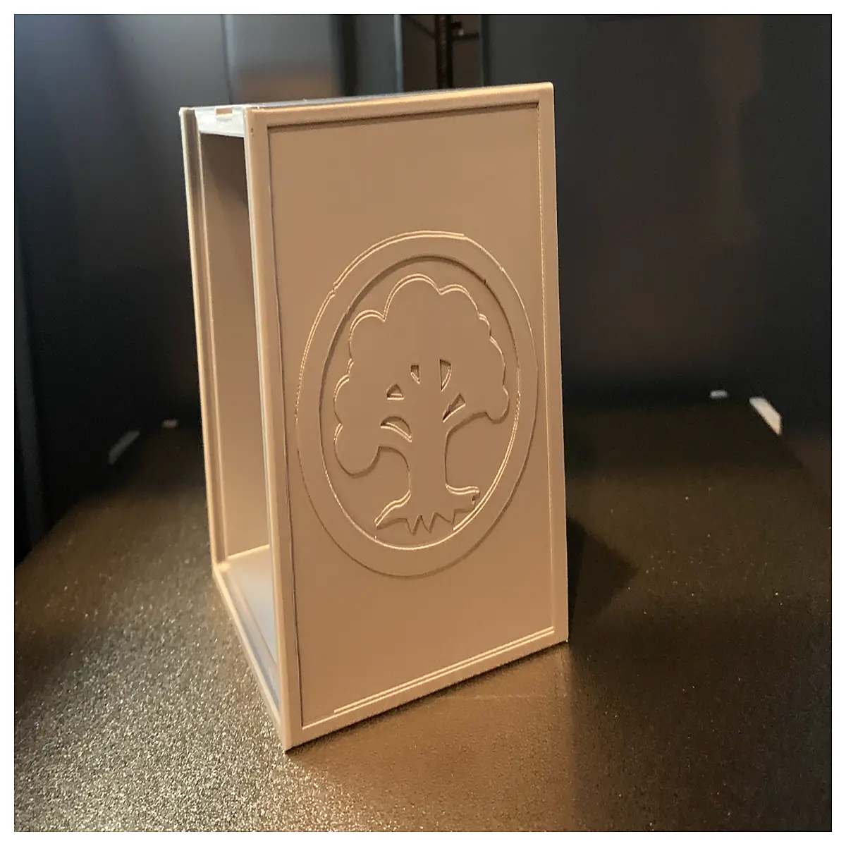 green the gathering deck box edh commander storage organizer