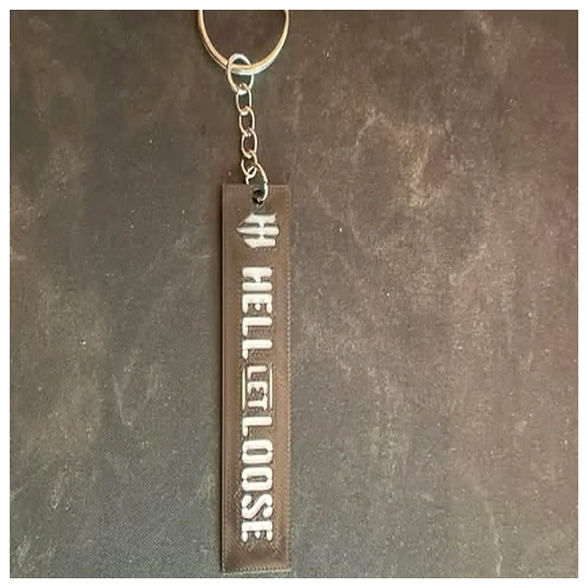 hll keychain metal car keys holder for men women anti lost ring durable stainless steel gift