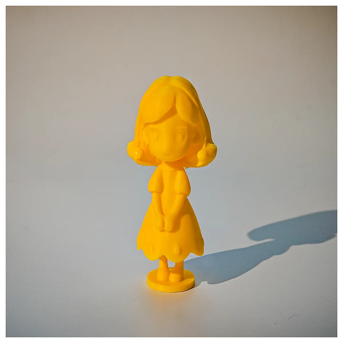 shy little girl doll for kids timid child figurine collectible introverted youth toy gift