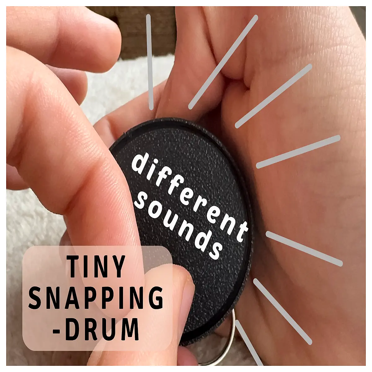 drum key ring for musicians percussionist gift mini tambourine charm music teacher appreciation present band member accessory