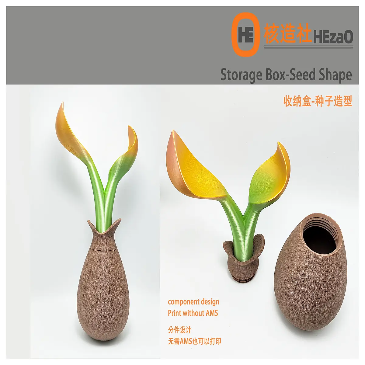 seed storage containers with divider compartments for organizing vegetable gardening seeds plastic seed packets organizer box