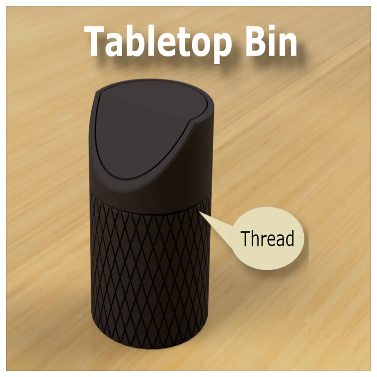 small trash can for desk office desktop wastebasket with lid compact waste bin