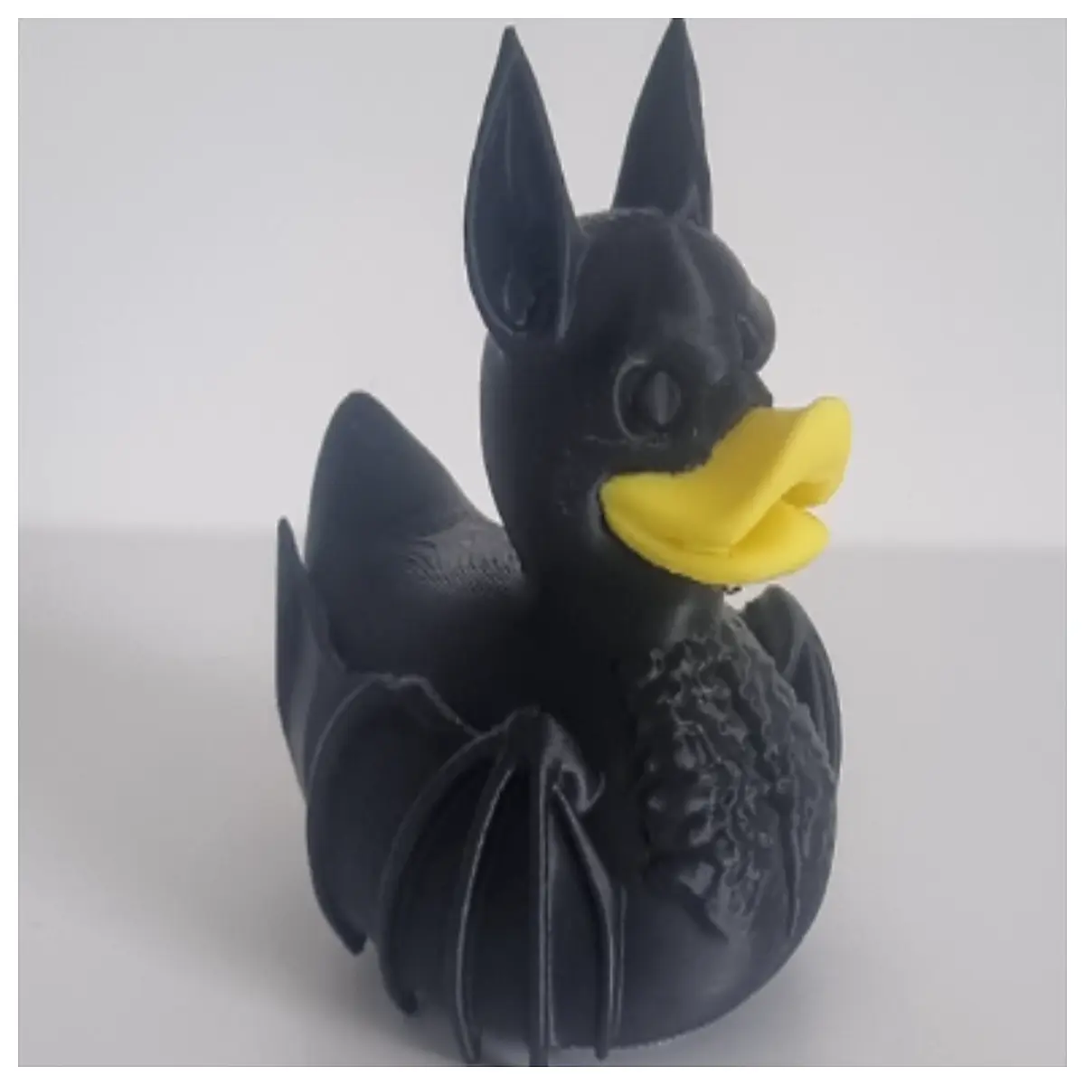 cute bat duck plushie toy for kids halloween decoration animal figurine soft stuffed bird gift