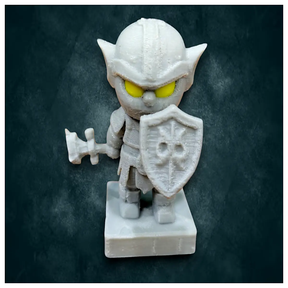 dark goblin defender figurine collectible miniature wargaming army base