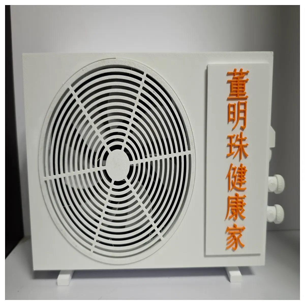 mini desktop for air conditioner outdoor unit cooling portable table with quiet personal cooler for workspace