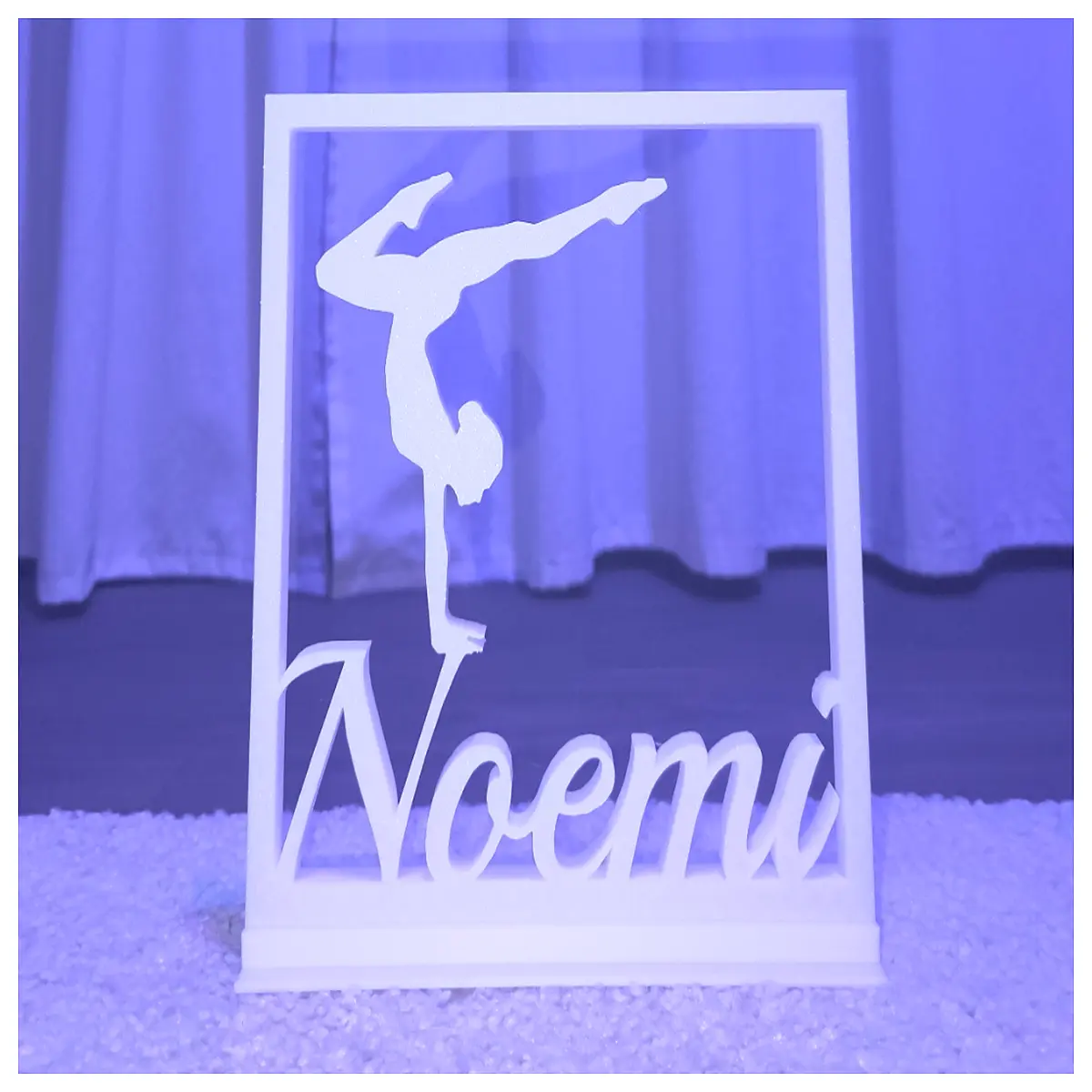 noemi artistic gymnastics poster wall art gym decor motivational sports print