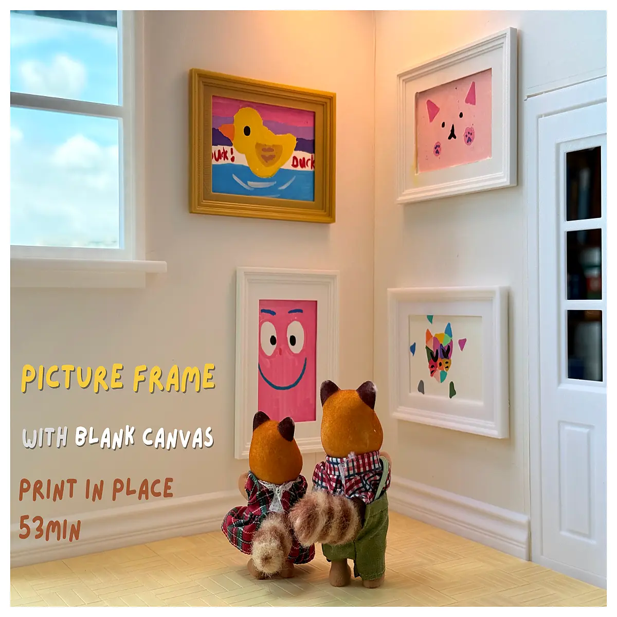 blank canvas frame for painting diy art supplies wall decor