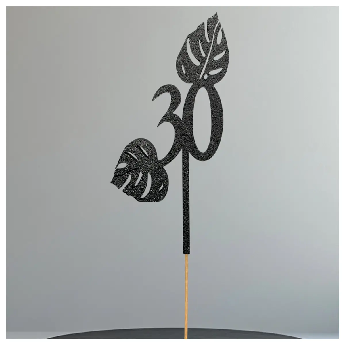 monstera leaf cake topper for birthday tropical greenery fondant decoration monstera leaves edible rice paper sheet