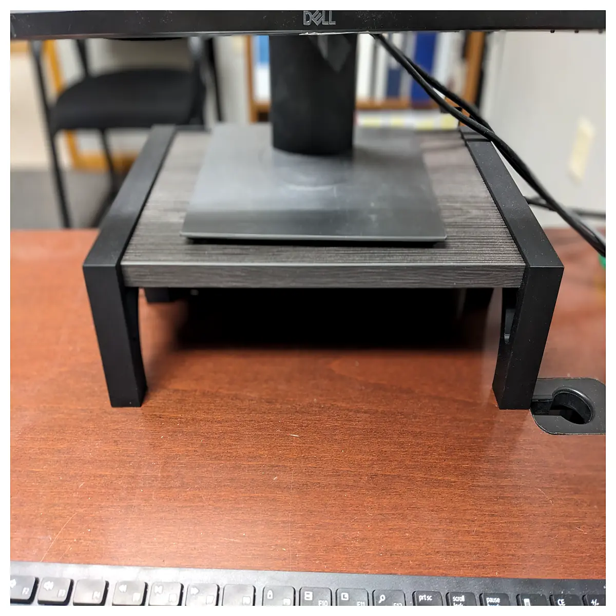 dual monitor arm mount desk riser for dual screens pc adjustable height tilt swivel gas spring duty office ergonomic