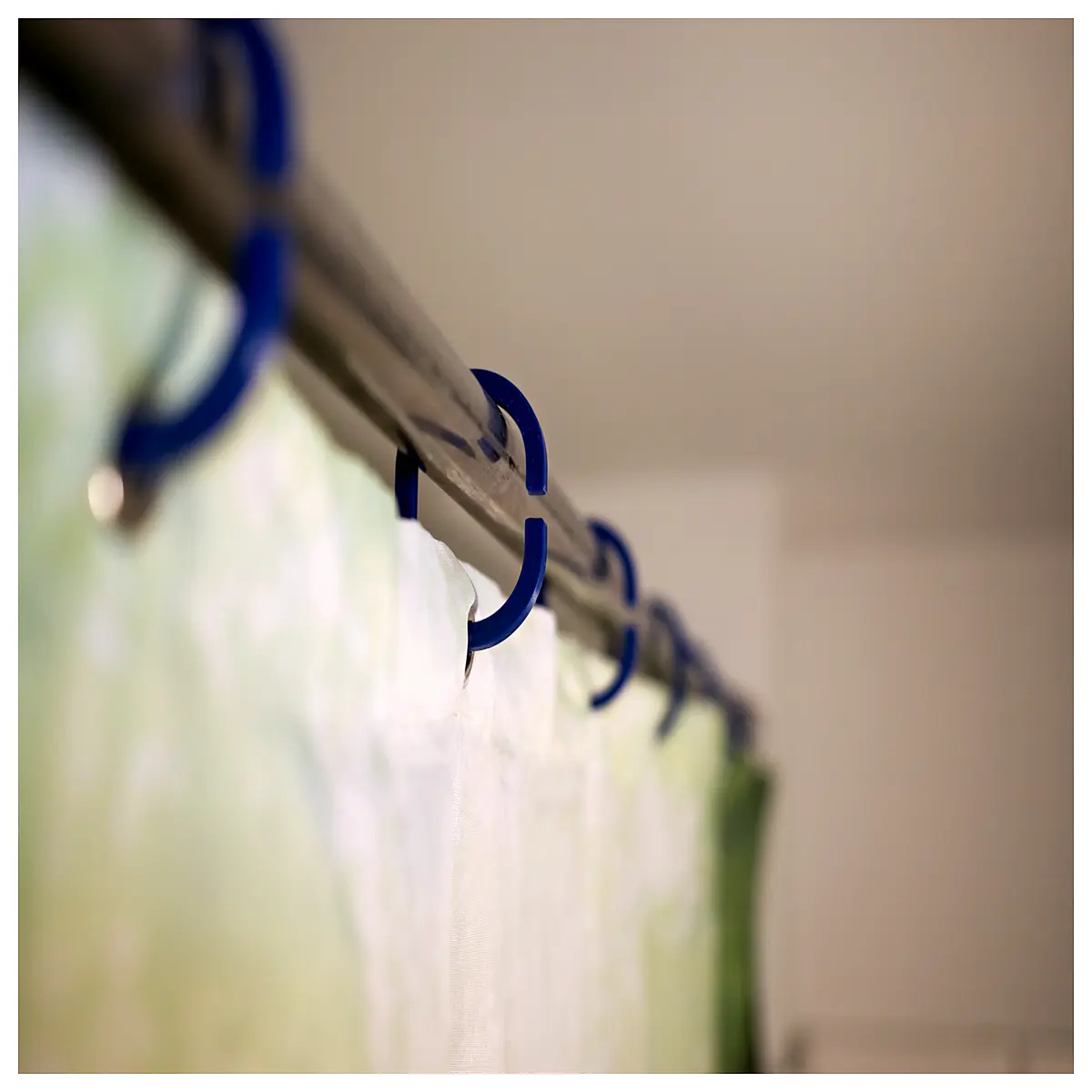duty shower curtain rings hooks for bathroom waterproof rust proof stainless steel hold no squeak