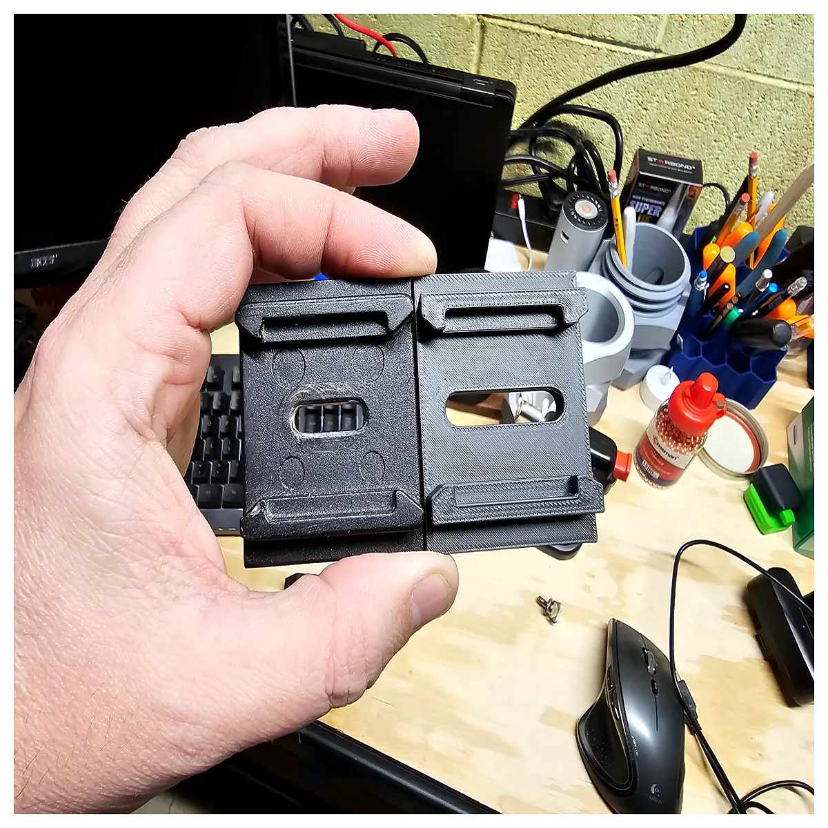 opteka th40 quick release plate for tripod camera mount compatible with manfrotto arca swiss style clamp adapter