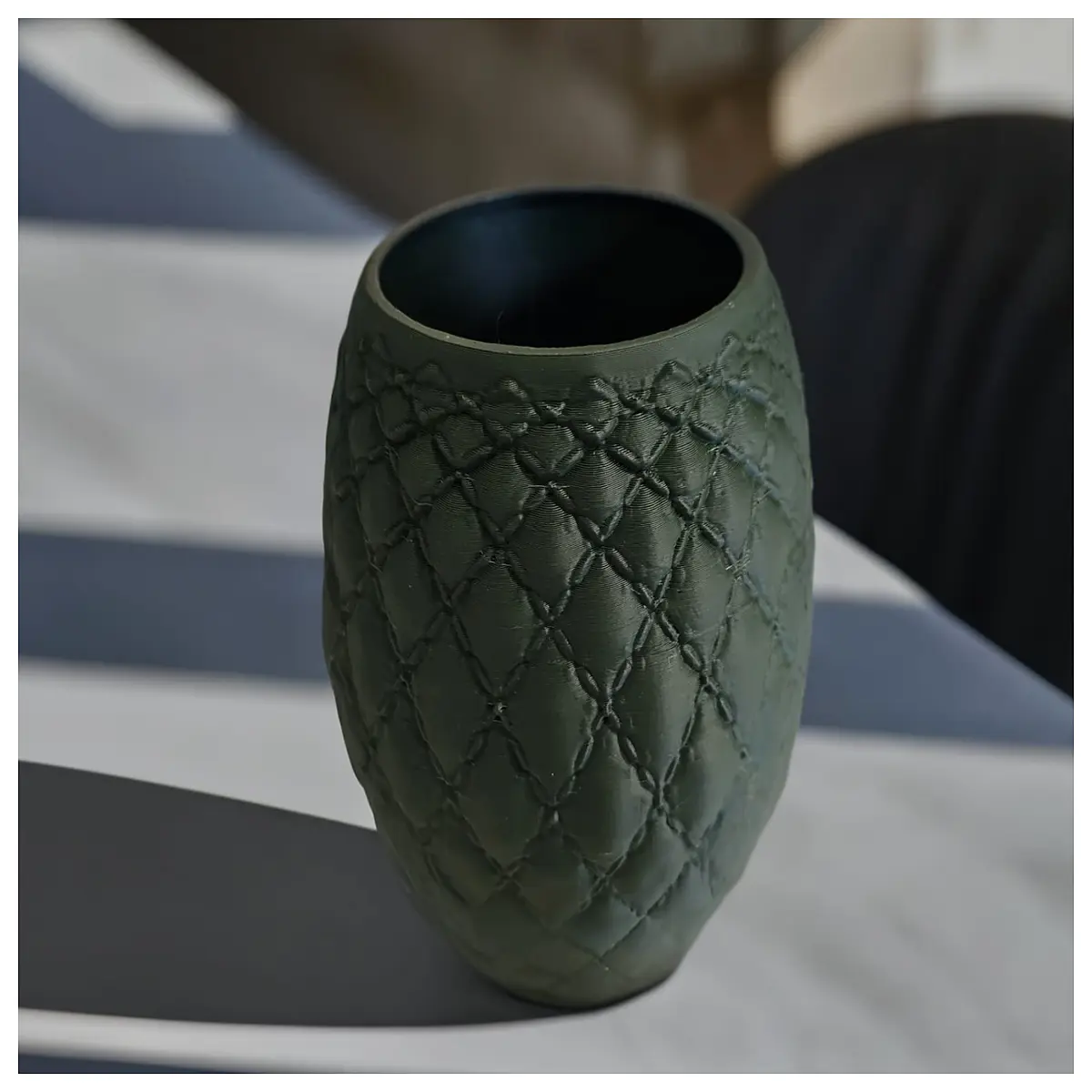 vintage chesterfield style ceramic vase for living room center table decor elegant floral arrangement container