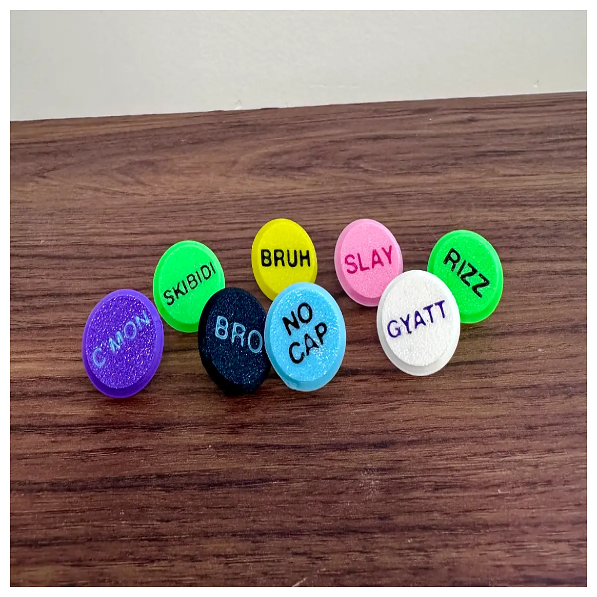 ball marker brain rot meme funny accessories novelty gifts for men