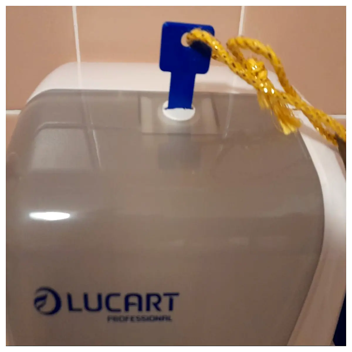 lucart toilet paper holder roll key mechanism spare part replacement
