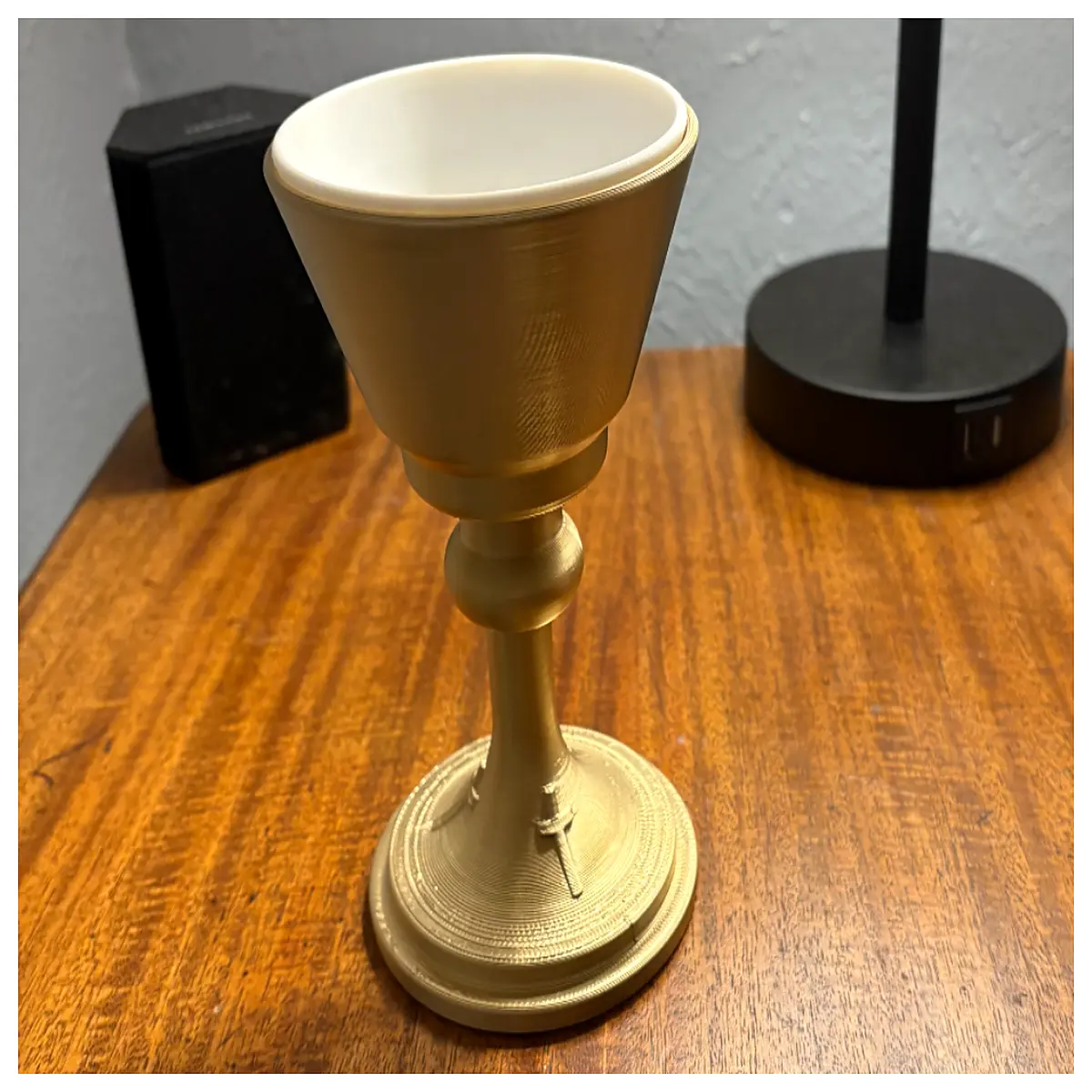 ceramic chalice for communion service elegant porcelain holy cup church altar wine goblet religious ceremony vessel