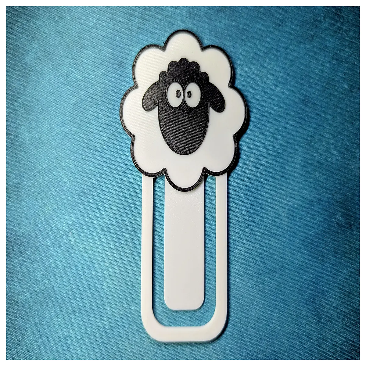 cute sheep bookmark for reading fluffy lamb page marker kids students library aesthetic cute animal stationery