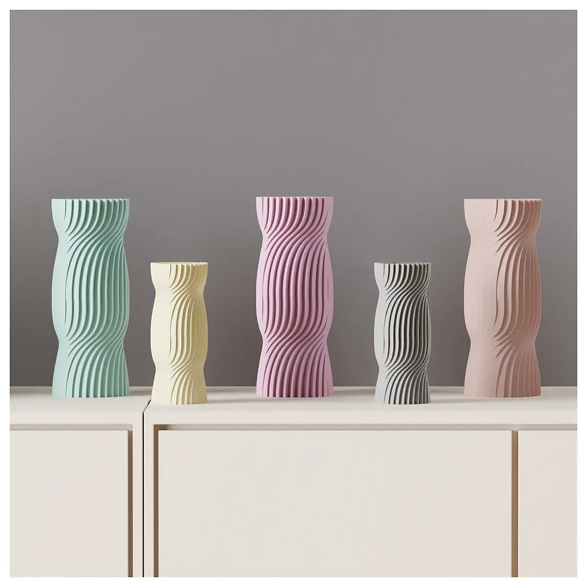 modern geometric vase for home decor sweet minimalist ceramic flower holder abstract table centerpiece