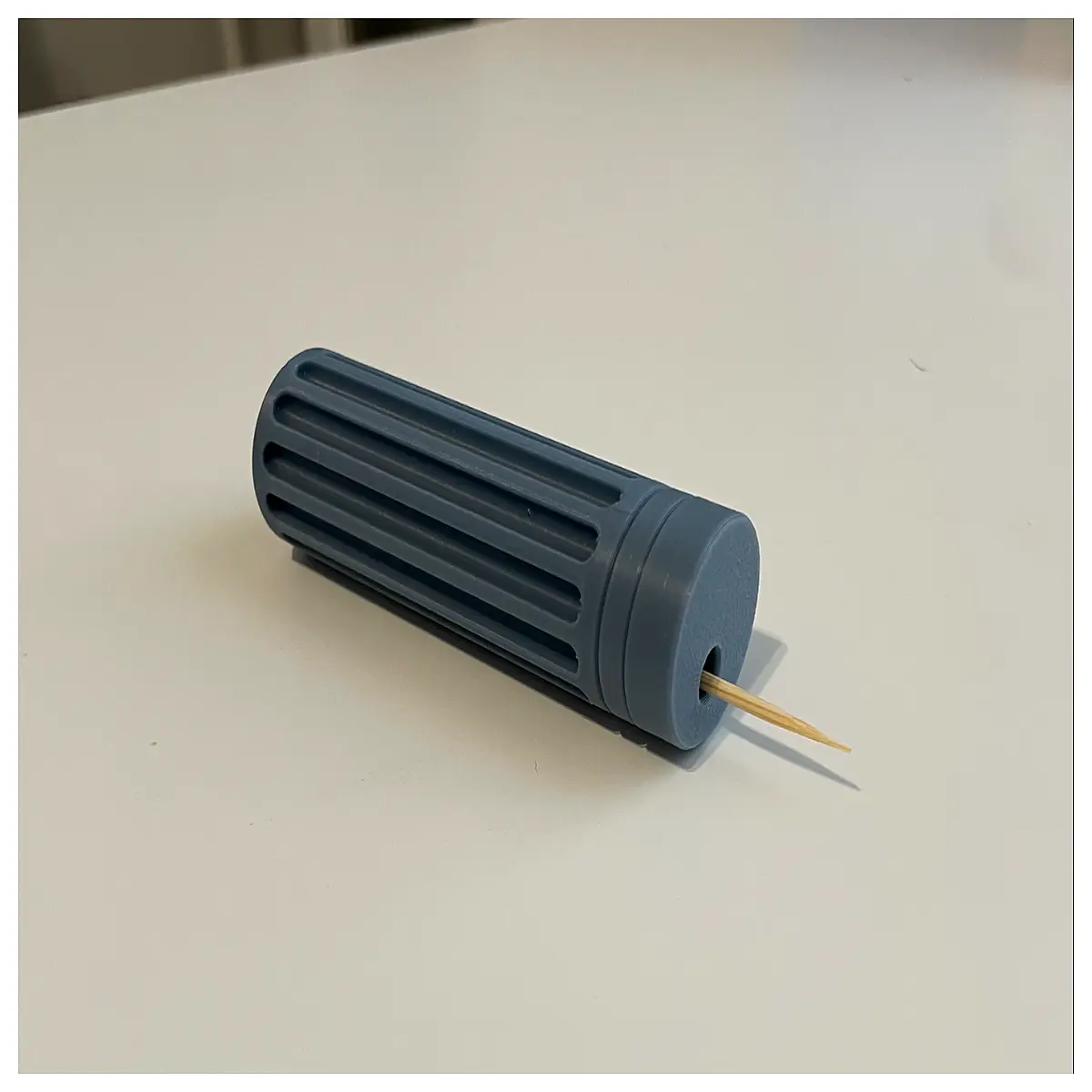 cute toothpick holder for kitchen counter wooden table dispenser with lid bathroom hygiene accessories