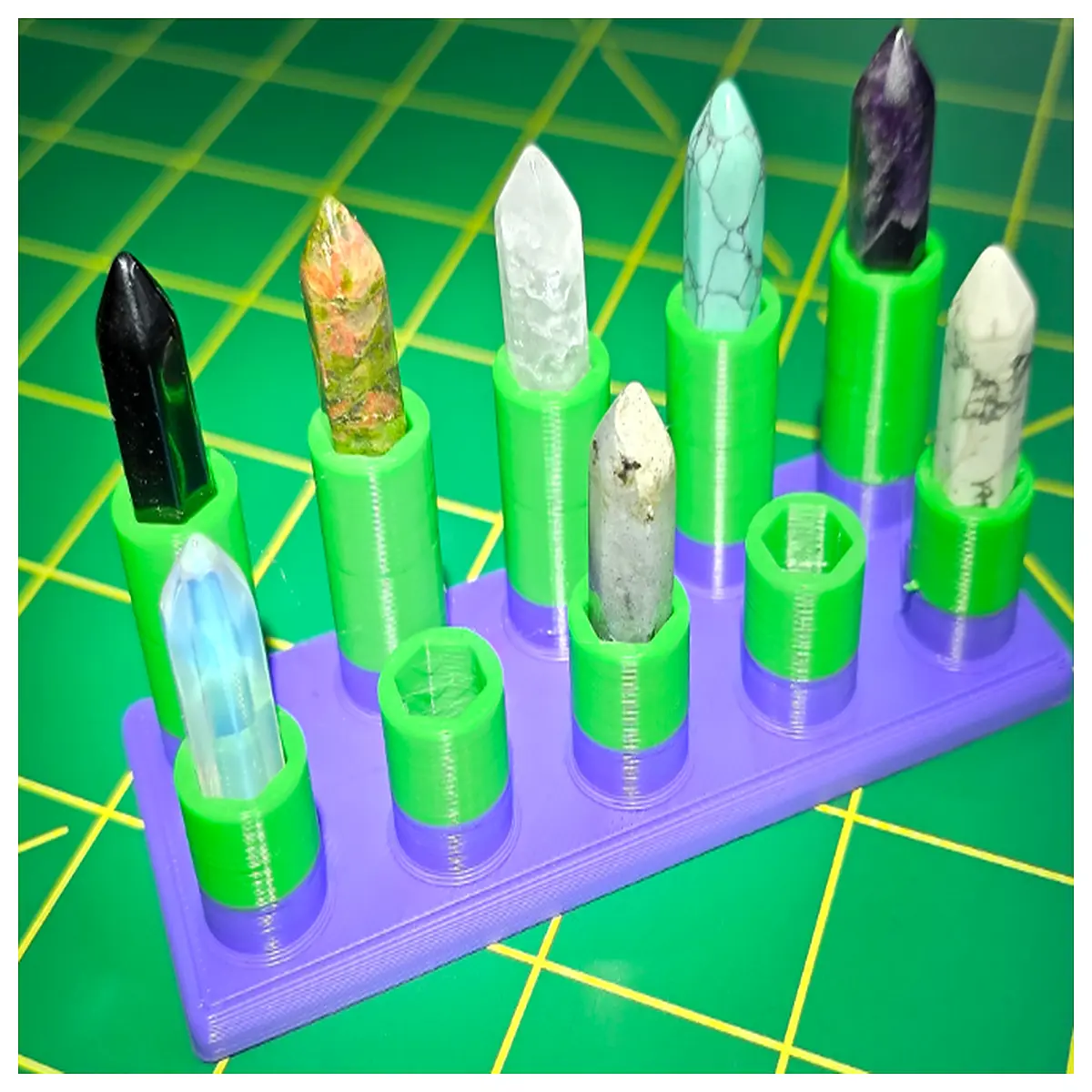 crystal healing for chakra stones quartz cluster holder meditation altar organizer