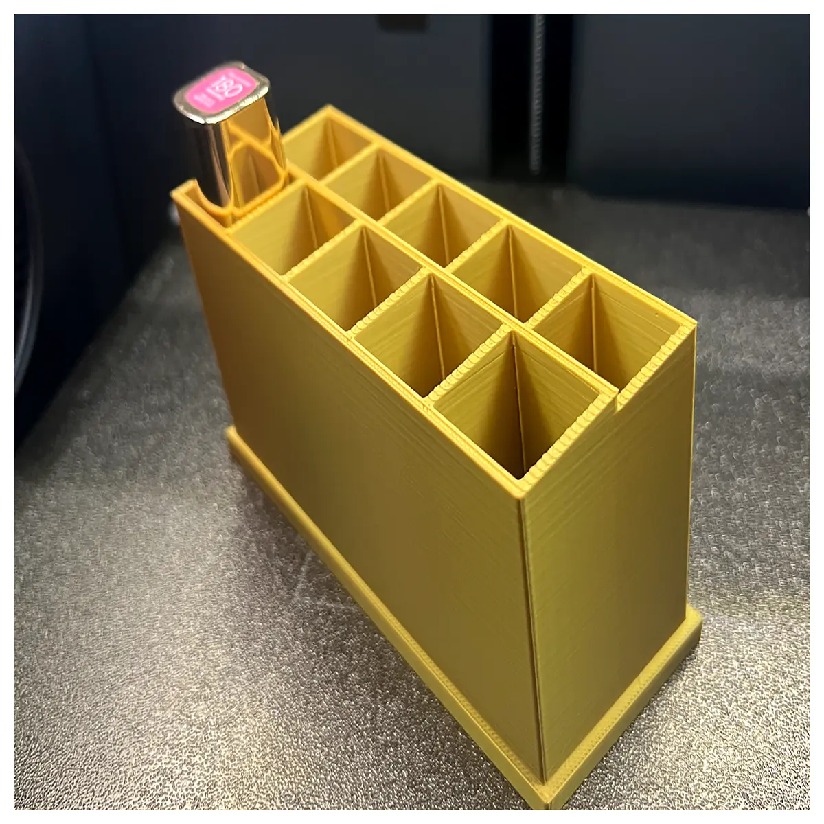 acrylic lipstick organizer desktop holder for makeup brushes storage