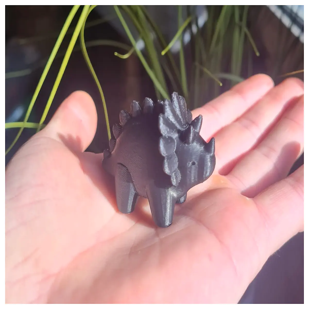 cute chubby plateosaurus figurine minimalist desk decor kids