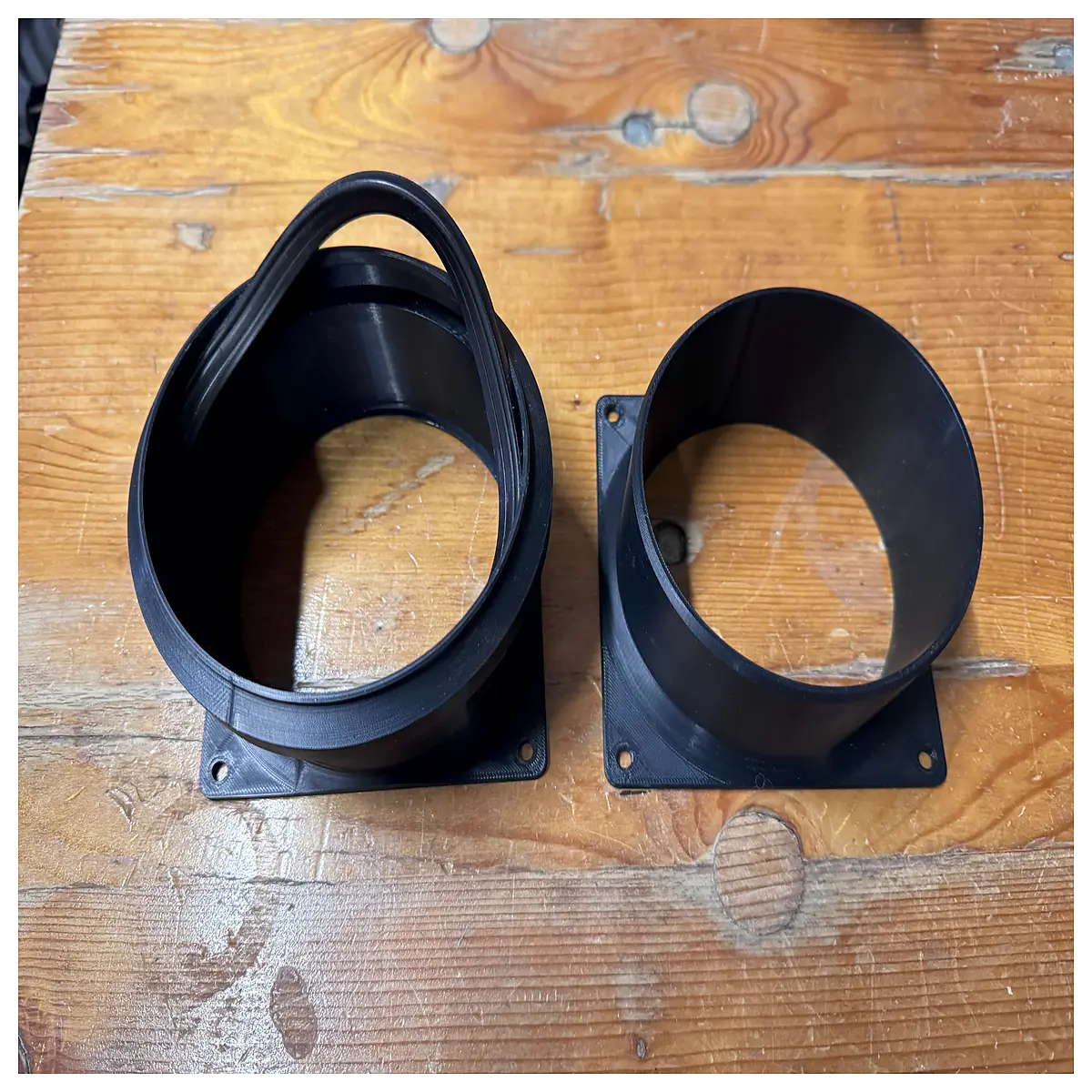 120mm adapter for dn100 ht pipe ducting ventilation system connector