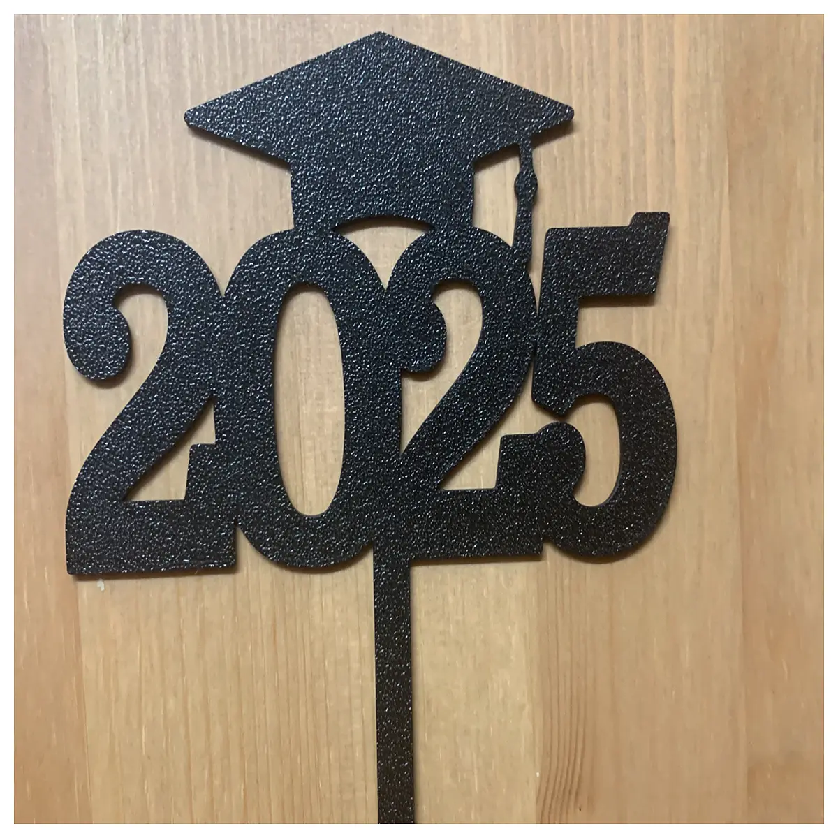 graduation cake topper 2025 class diploma cap mortar board party decorations for high school college senior