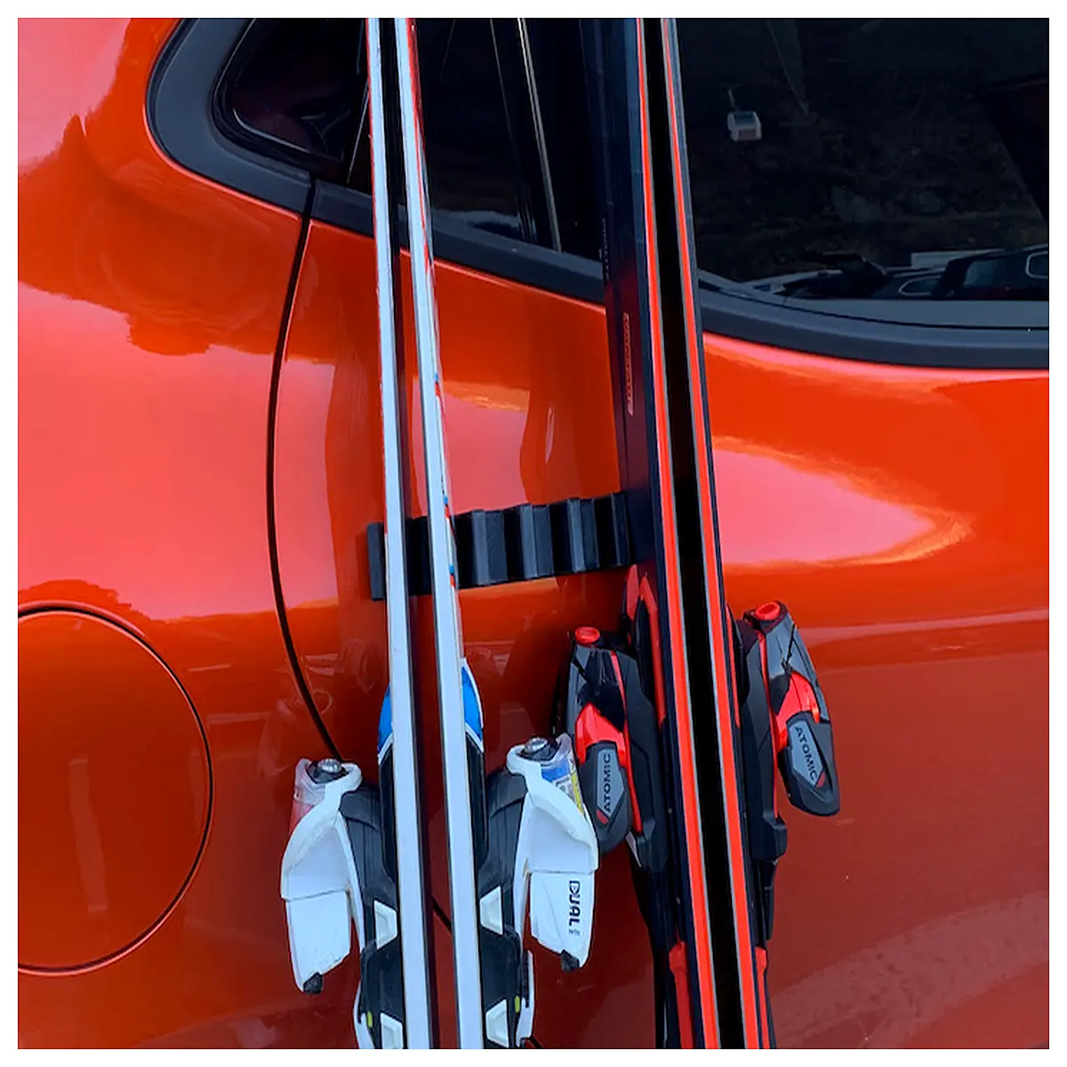 magnetic car roof rack ski mount holder for vehicles universal snowboard strap