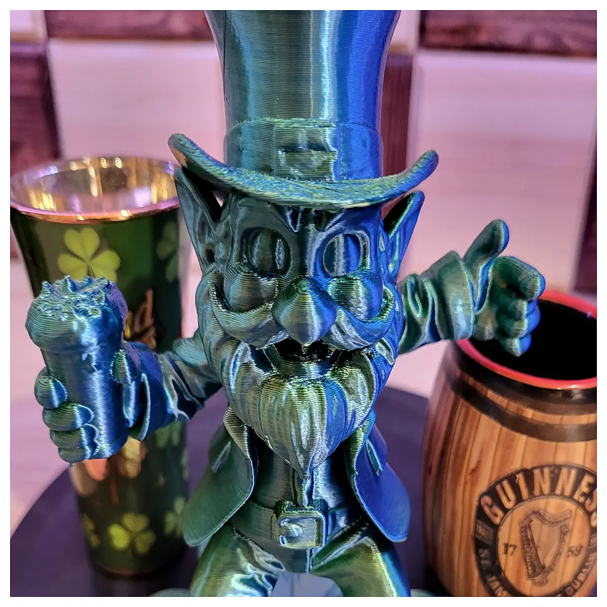 st patrick s day goblin decor lucky bar pub party supplies shamrock green accessories