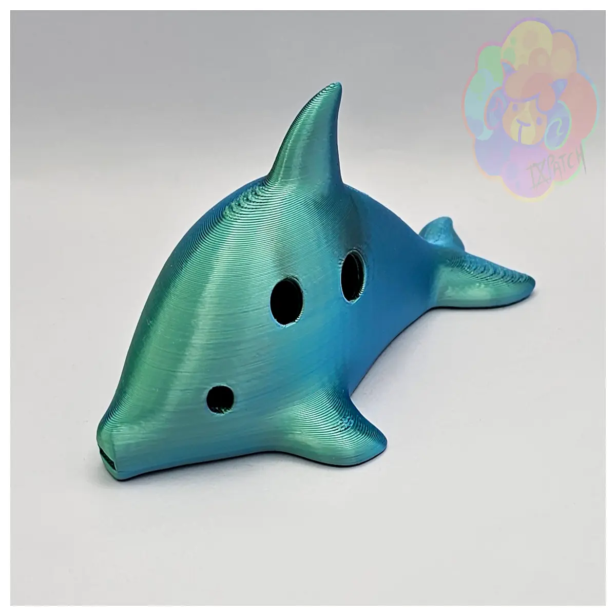 mini dolphin ocarina flute for kids beginners music toy wind instrument educational gift