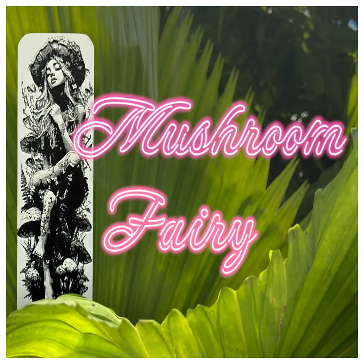 cute mushroom fairy bookmark for reading whimsical forest elf page marker aesthetic nature lover gift