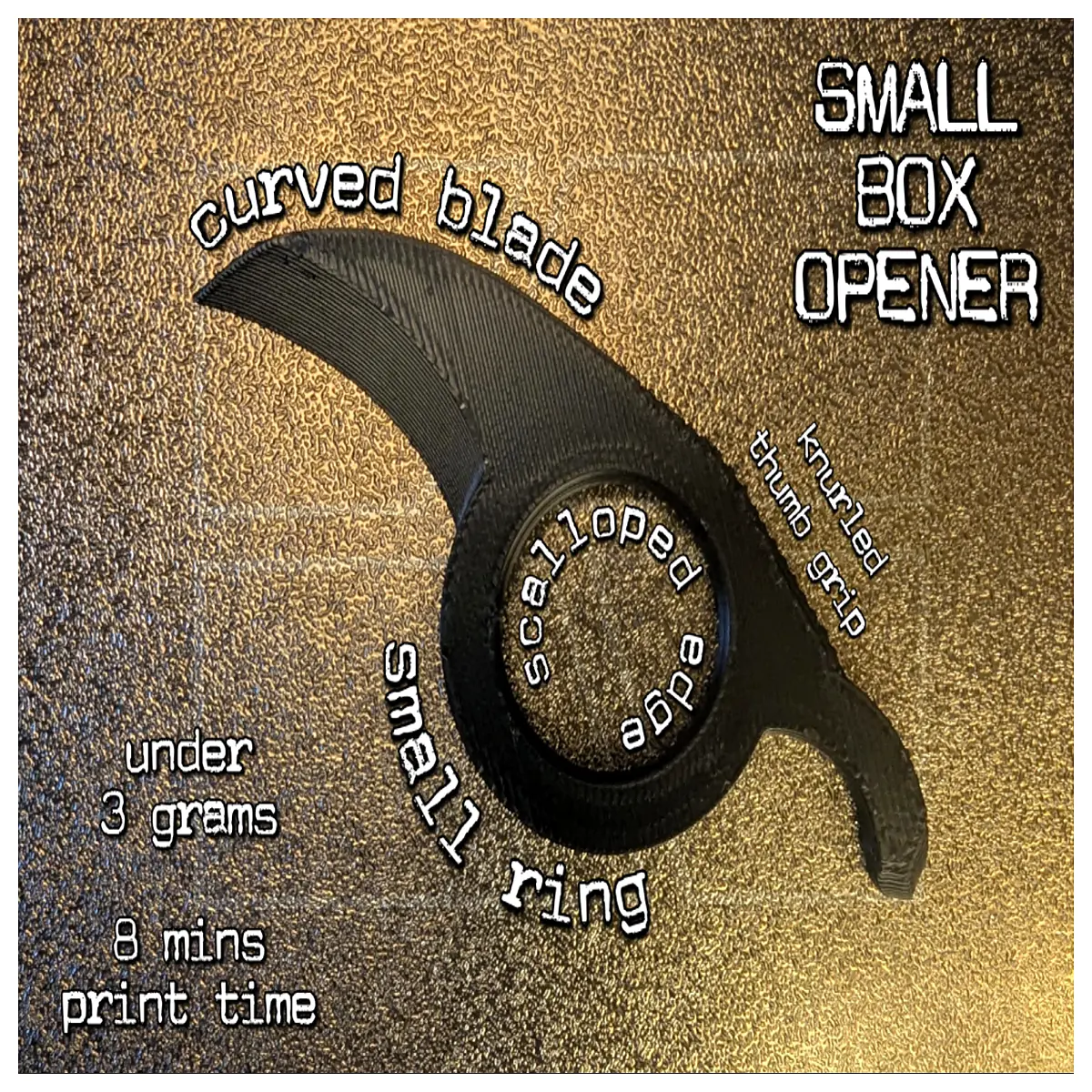 mini box cutter tool for opening packages safely without damaging contents compact pocket alternative