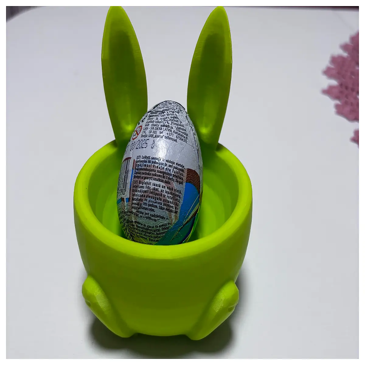 cute bunny ceramic bowl for kids easter egg hunt storage treat dish