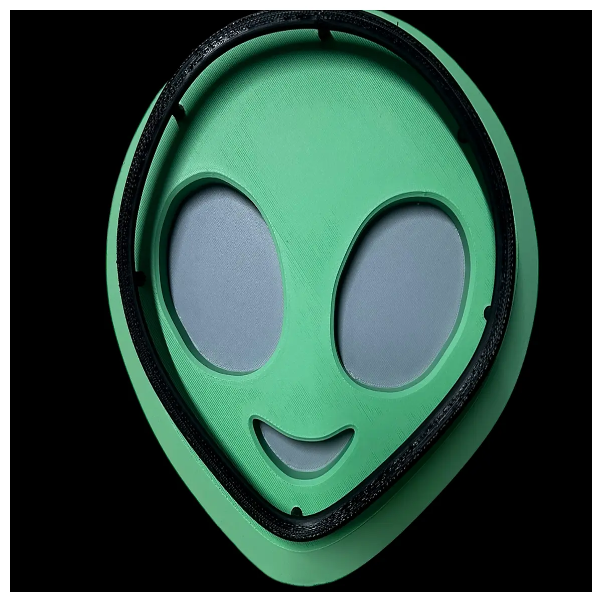 alien face skateboard truck guards shock absorbers grip tape protection for longboard street skating