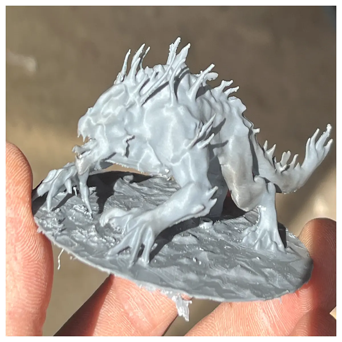 miniature werewolf medieval figurine collectible for dungeon dragon rpg game accessories