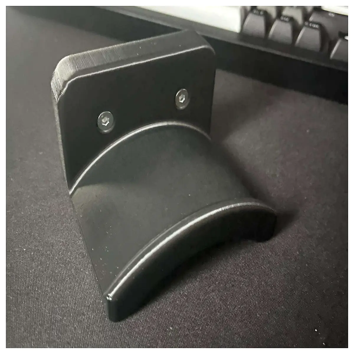 duty magnetic headphone holder wall mount magnet for gaming headset desk organizer storage rack